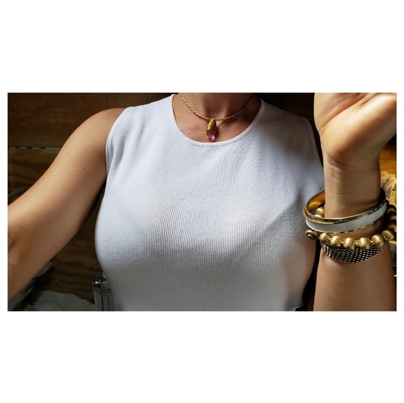 pink💕crush clavicle necklace -a- K🦎K - Picture 6 of 6